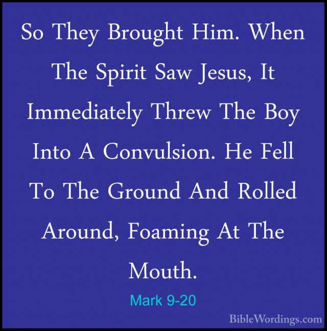 Mark 9 - Holy Bible English - BibleWordings.com