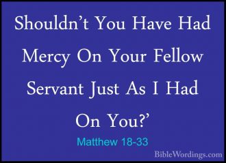 Matthew 18 - Holy Bible English - BibleWordings.com