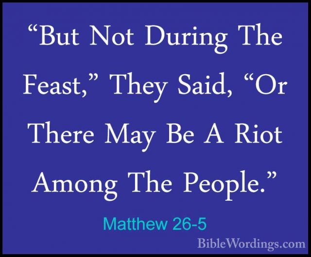 Matthew 26 - Holy Bible English - BibleWordings.com