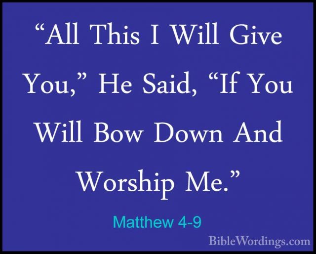 Matthew 4 Holy Bible English