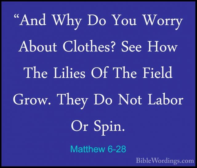 Matthew 6 - Holy Bible English - BibleWordings.com