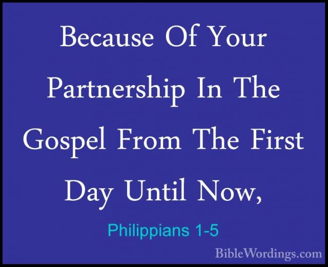 Philippians 1 - Holy Bible English - BibleWordings.com