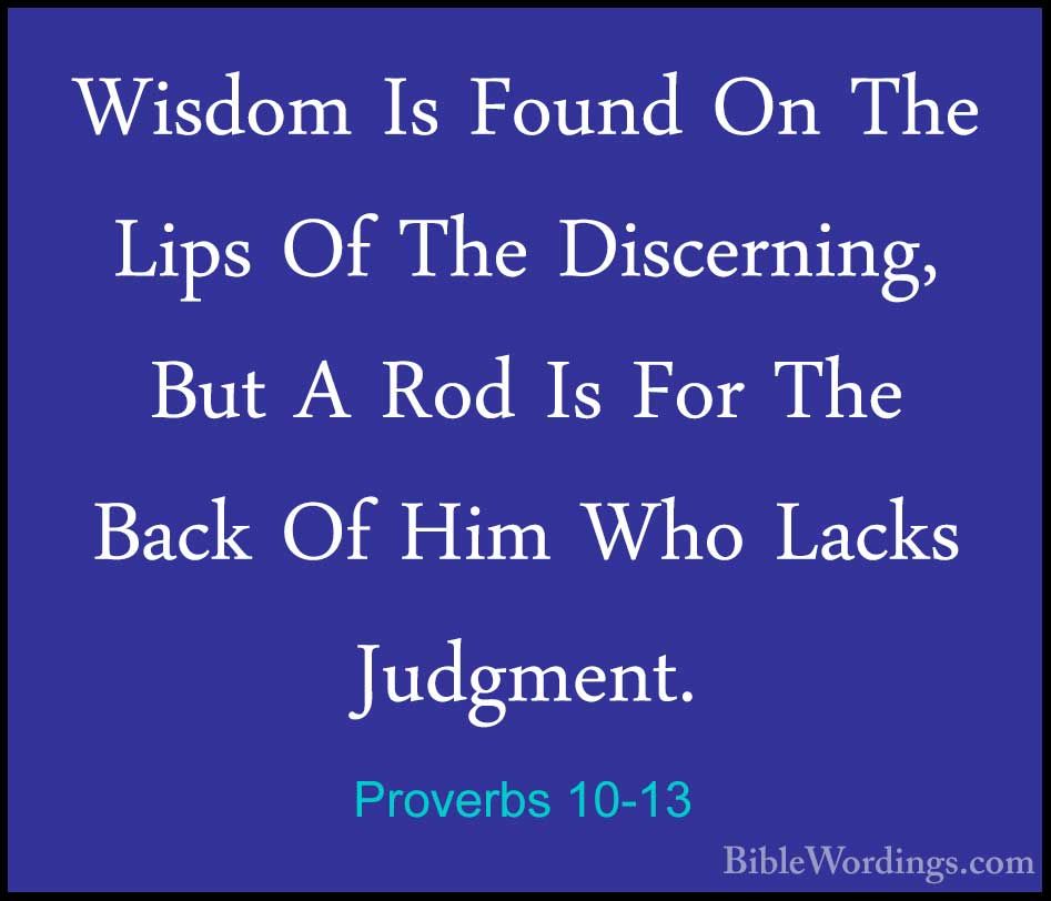 Proverbs 10 - Holy Bible English - Biblewordings.com