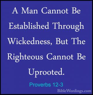 Proverbs 12 - Holy Bible English - BibleWordings.com