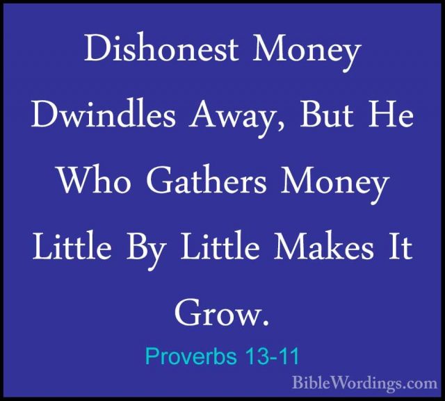 Proverbs 13 - Holy Bible English - BibleWordings.com