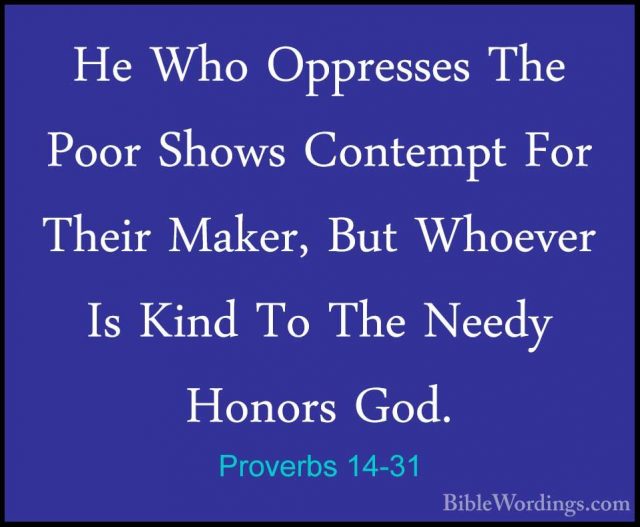 Proverbs 14 - Holy Bible English - BibleWordings.com