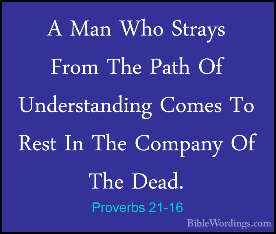 Proverbs 21 - Holy Bible English - BibleWordings.com