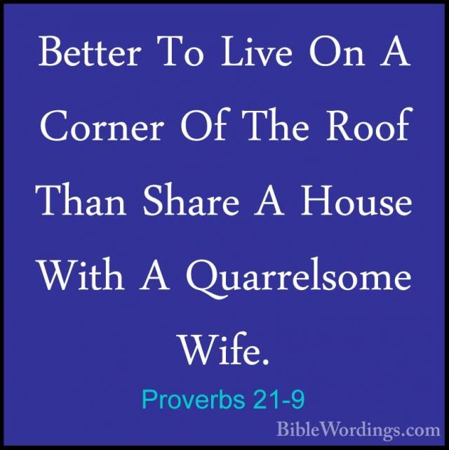 Proverbs 21 - Holy Bible English - BibleWordings.com