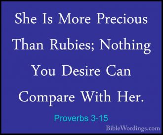 Proverbs 3 - Holy Bible English - BibleWordings.com