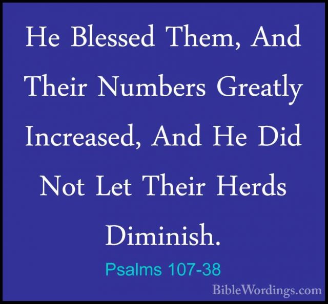 Psalms 107 - Holy Bible English - BibleWordings.com