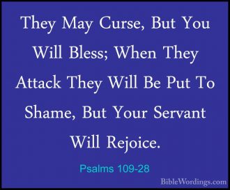 Psalms 109 - Holy Bible English - BibleWordings.com