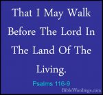 Psalms 116 - Holy Bible English - BibleWordings.com