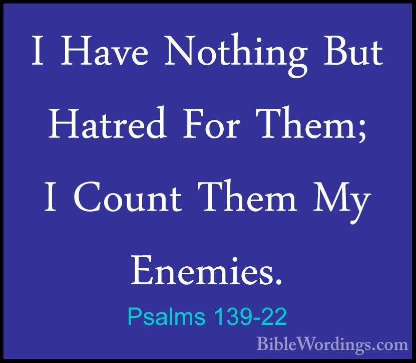 Psalms 139 - Holy Bible English - BibleWordings.com
