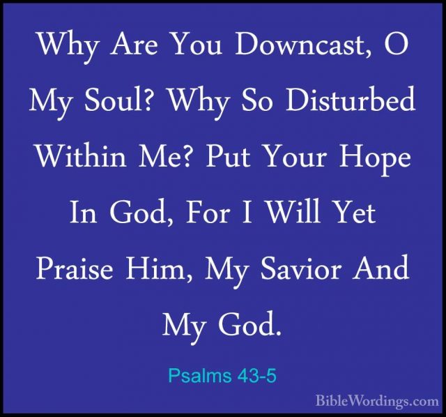 Psalms 43 - Holy Bible English - BibleWordings.com