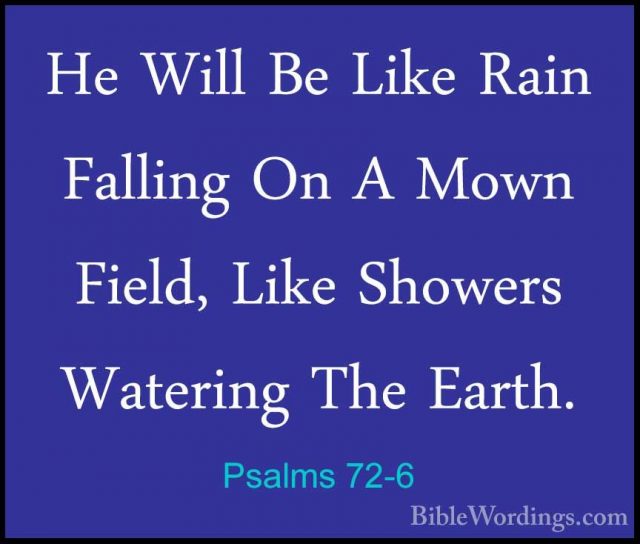 Psalms 72 - Holy Bible English - BibleWordings.com