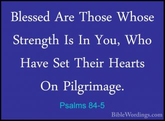 Psalms 84 - Holy Bible English - BibleWordings.com