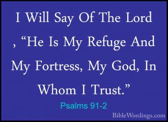 Psalms 91 - Holy Bible English - BibleWordings.com