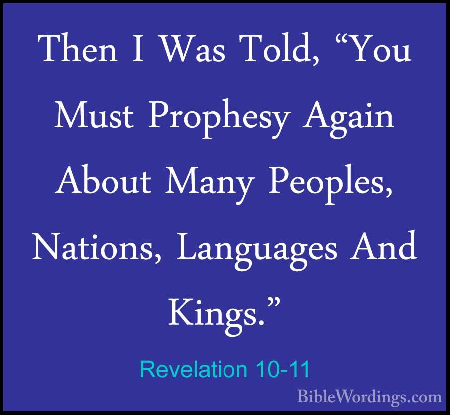 Revelation 10 Holy Bible English