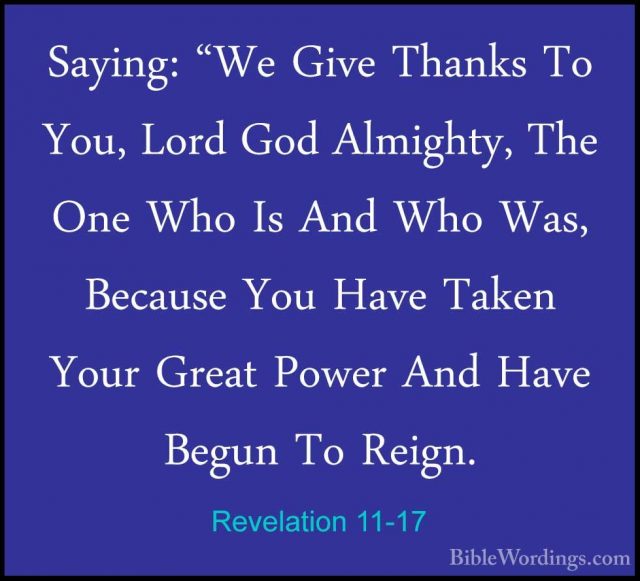 Revelation 11 - Holy Bible English - BibleWordings.com