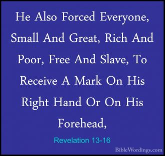 Revelation 13 - Holy Bible English - Biblewordings.com