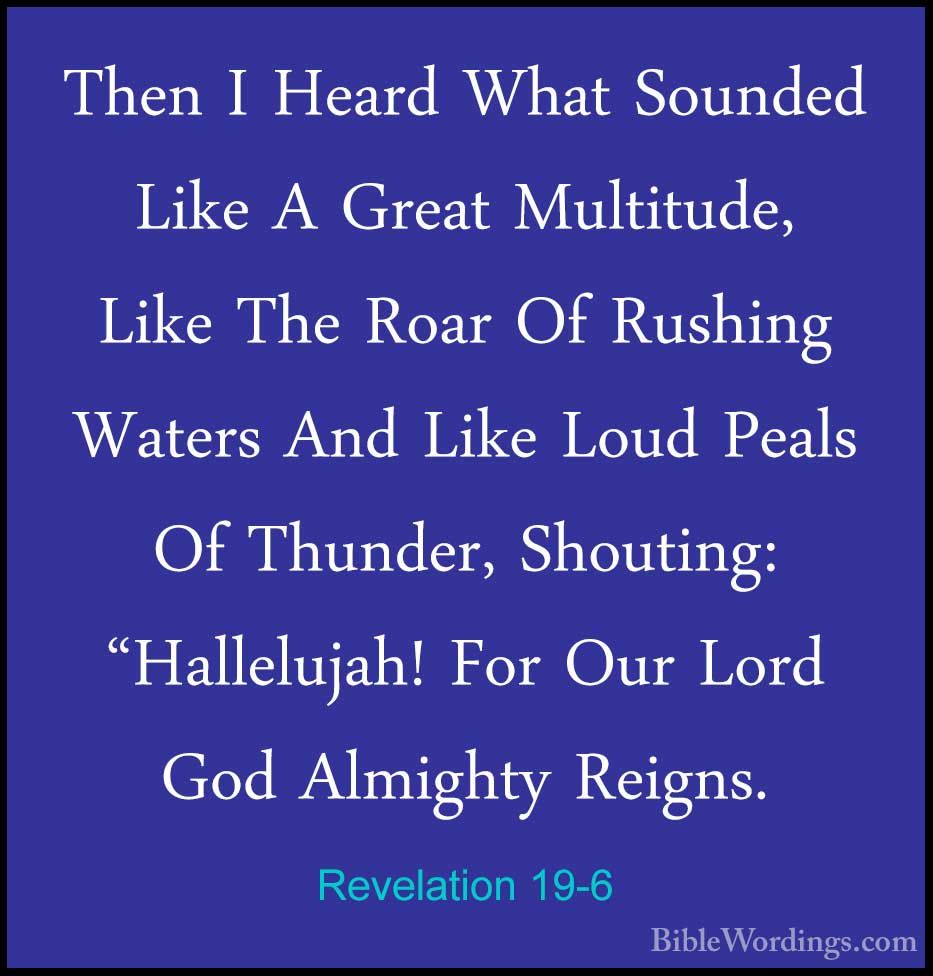 Revelation 19 - Holy Bible English - BibleWordings.com