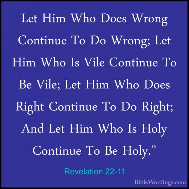 Revelation 22 - Holy Bible English - Biblewordings.com