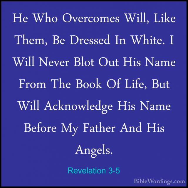 Revelation 3 - Holy Bible English - BibleWordings.com