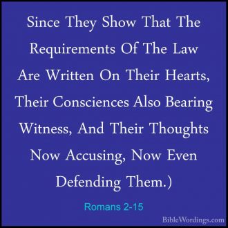 Romans 2 - Holy Bible English - BibleWordings.com