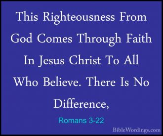 Romans 3 - Holy Bible English - BibleWordings.com