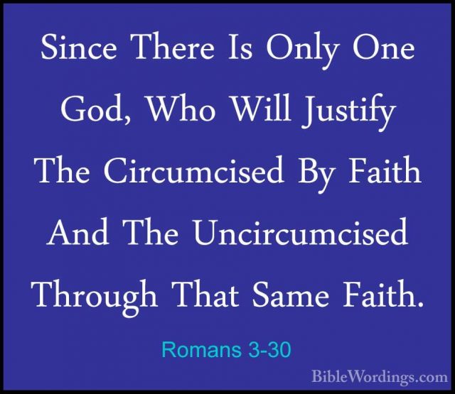 Romans 3 - Holy Bible English - BibleWordings.com