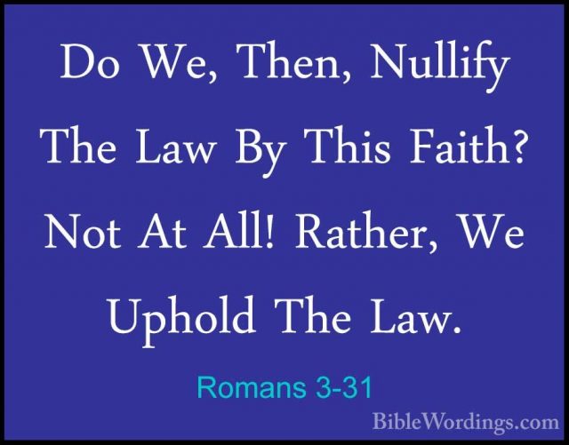 Romans 3 - Holy Bible English - BibleWordings.com