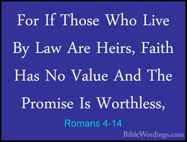 Romans 4 - Holy Bible English - BibleWordings.com