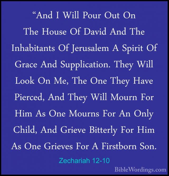 Zechariah 12 - Holy Bible English - BibleWordings.com