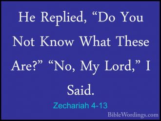 Zechariah 4 - Holy Bible English - BibleWordings.com